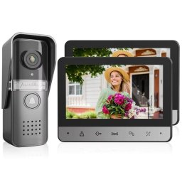 Videoportero Autrucker V20 Pantalla 7" 720p 100° 4 hilos Audio bidireccional