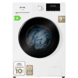 Lavadora Evvo Terra N7 Carga Frontal 7 kg 1400 rpm A Blanca Motor Inverter
