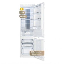 Frigorífico Combi Evvo Fi65 No Frost 194cm 270L E Blanco