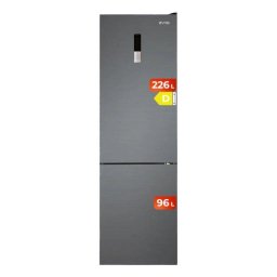 Frigorífico Combi Evvo Home EVVO F55DX Total No Frost 186cm 322L D Grafito