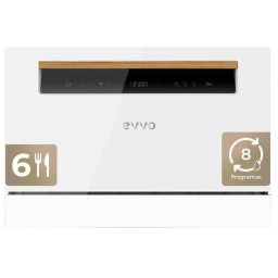Lavavajillas Evvo Mini D 6 cubiertos A+ 8 programas con bloqueo infantil