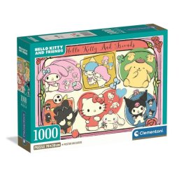 Puzzle Clementoni Hello Kitty Licencia Oficial para Adultos