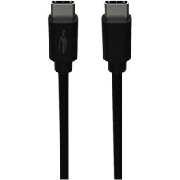 Cable USB C Ansmann 1700-0208 2 m transferencia 480 Gbit/s negro