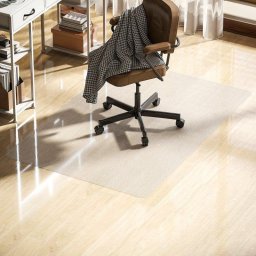 Alfombrilla Protectora Welltin Silla Oficina 100x150 cm Transparente Antideslizante