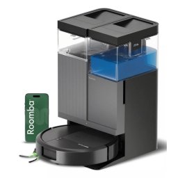Robot Aspirador iRobot Roomba Plus 415 Combo con Autovaciado Navegación LiDAR 22.000 Pa