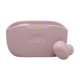 Auriculares JBL Wave Buds 2 inalámbricos Bluetooth con cancelación de ruido y protección IP54 rosa