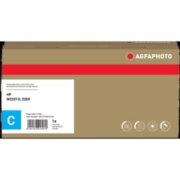 Tóner Cyan XL AGFAPHOTO Compatible HP 220X - 5500 páginas