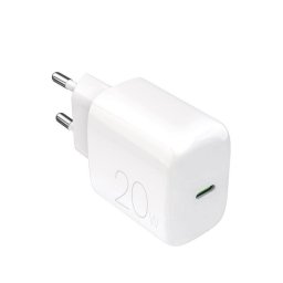 Cargador de dispositivos móviles PURO PUTCUSBC20WDYWHI 20 W USB-C carga rápida blanco
