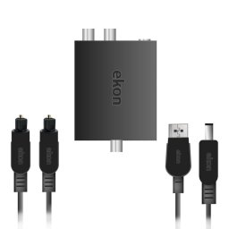 Convertidor de Audio EKON ECATOSLRCACONVERTK USB tipo A
