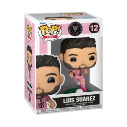 Funko Pop MLS Inter Miami Luis Suárez Edición Rosa