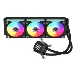Refrigeración líquida Fortron AD36 394mm 3 ventiladores ARGB espejo infinito