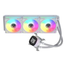 Refrigeración líquida Fortron AD36 394mm 3 ventiladores ARGB blanco