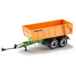 Remolque controlado por radio SIKU Tandem trailer plástico colores negro/verde/naranja
