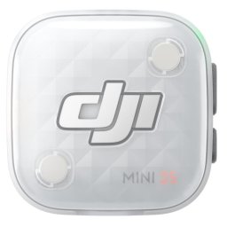 Micrófono DJI Mic Mini 2S transmisor inalámbrico bodypack blanco 400 m