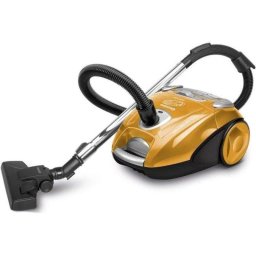 Aspirador con y sin Bolsa Sencor SVC 900-EUE3 700W Filtro HEPA H13 3L Amarillo