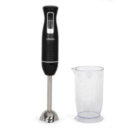 Batidora de inmersión Livoo DOP245N 400 W 2 Velocidades con bol medidor