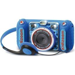 Cámara Compacta VTech KidiZoom Duo DX 5MP Dual Lens Azul MP3 Juegos AR