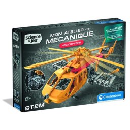 Clementoni Stem Helicóptero De Construcción 52989 220 piezas