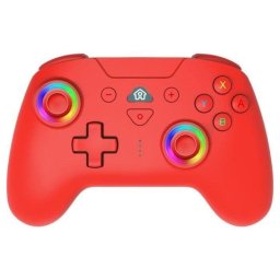 Mando inalámbrico Subsonic Bluetooth rojo para Nintendo Switch y Switch 2 con RGB
