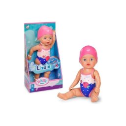 Muñeca BABY born Lizzie de Natación Flotante 30 cm Cuerpo Impermeable