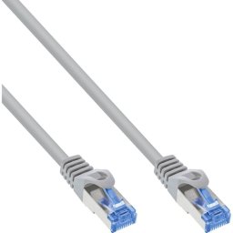 Cable de red InLine Cat6a S/FTP 1m RJ-45 Gris