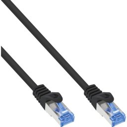 Cable de red InLine B-72601S Cat6a S/FTP 1 m Negro