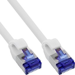 Cable de red InLine Cat6a S/FTP RJ-45 a RJ-45 Blanco 1 m