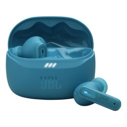 Auriculares JBL Tune Beam 2 inalámbricos Bluetooth con cancelación adaptativa de ruido y protección IP54 turquesa