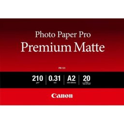 Papel fotográfico Canon PM-101 Premium Mate A2 20 hojas