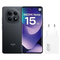Xiaomi REDMI Note 15 5G 8GB 256GB 6.77" Negro Incluye Cargador 45W