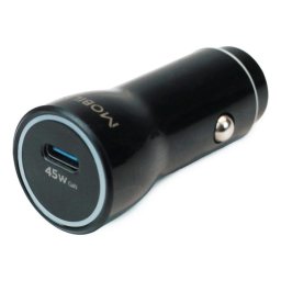 Cargador auto USB-C 45W GaN Mobilis