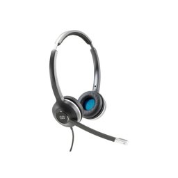 Auriculares Cisco 532 con cable USB para oficina con cancelación de ruido negro