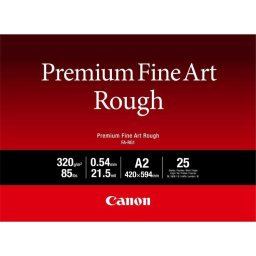 Papel fotográfico Canon Premium FineArt Rough A2 330 g/m² 25 hojas