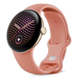 Google Pixel Watch 5 Bluetooth GPS NFC 41mm Oro Correa Naranja S/M