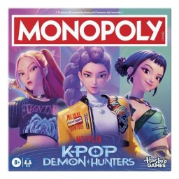 Juego de mesa Monopoly K-pop Demon Hunters edición temática multicolor para 2-6 jugadores