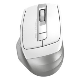Ratón A4Tech Fstyler FB35CS RF Wireless Bluetooth 2000 DPI Gris Blanco 6 Botones