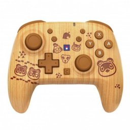 Mando inalámbrico Hori HORIPAD Turbo Wood Brown para Nintendo Switch y Switch 2