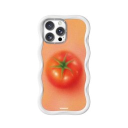 Funda para móvil YoungKit Summer Wavy Silicona Blanco Cloud Dance compatible MagSafe para iPhone 16 Pro Max