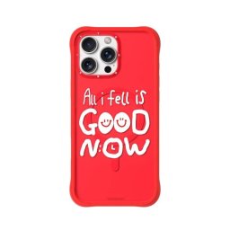 Funda para móvil YoungKit Silicona Rojo Compatible con MagSafe para iPhone 16 Pro