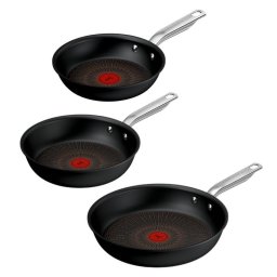 Sartén Tefal G33491 Experience Unbreakable 3 piezas aluminio antiadherente inducción