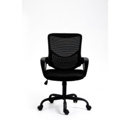 Silla de oficina Activejet ergonómica con asiento acolchado y respaldo de malla