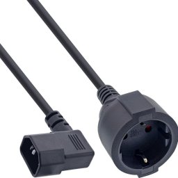 Cable adaptador InLine 16759M C14 a Schuko 3 metros