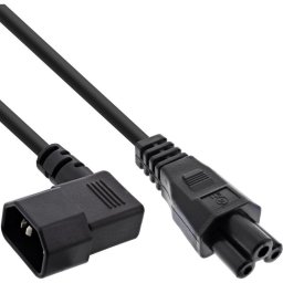 Cable de alimentación InLine 16751C C14 a C5 ángulo recto 5 metros