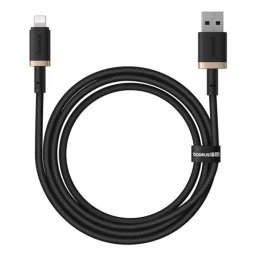 Cable Lightning a USB Baseus 1 m Negro