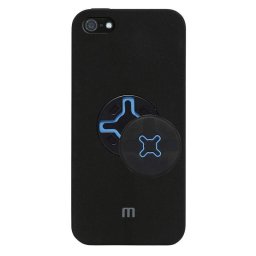 Mobilis U.FIX Funda TPU Negra para Apple iPhone 5/5S/SE