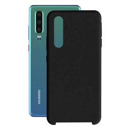 Ksix Soft Silicone Negra para Huawei P30