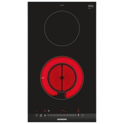 Siemens ET375FFP1E Vitrocerámica 2 Zonas Negro/Acero Inoxidable