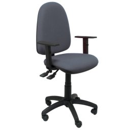 Piqueras y Crespo Tribaldos Silla Oficina con Brazos Regulables Gris Oscuro