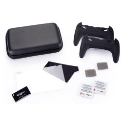 Bigben Kit Nintendo Switch Funda + Asas Joy-Con + Protector Pantalla + Paño + Fundas Juegos