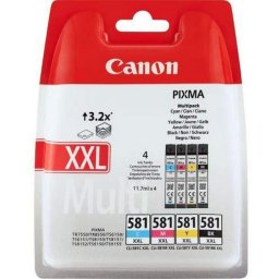 Canon CLI-581CMYK XXL Multipack Original Negro/Cian/Magenta/Amarillo